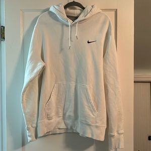 All White Nike hoodie, size XL